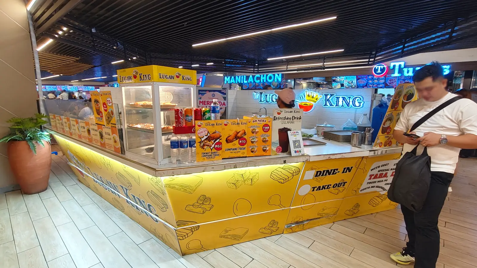 LUGAW KING in SM City North EDSA